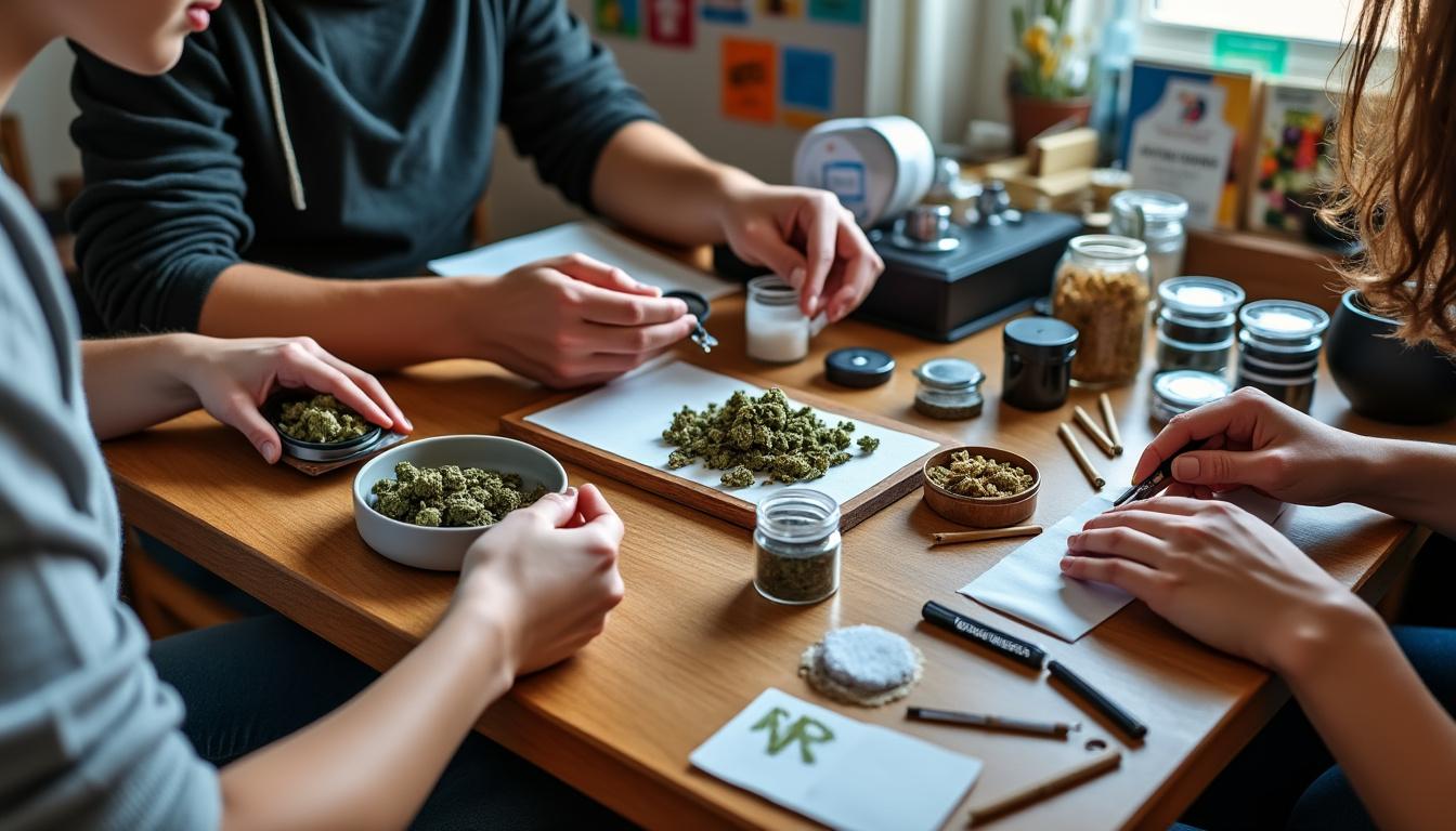 découvrez comment les jeunes adultes combinent souvent cannabis, nicotine et tabac, mettant en lumière les tendances et les risques liés à ces consommations mixtes.