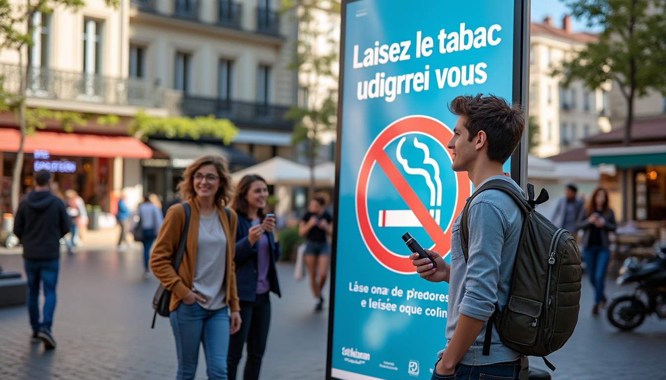 analyse du déclin des ventes en bureaux de tabac et de la baisse du nombre de fumeurs, témoignant d'un tabagisme à des niveaux historiquement bas en france.