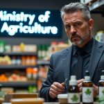 le ministère de l'agriculture demande le retrait immédiat des produits alimentaires contenant du cbd du marché, soulignant les risques pour la santé et la réglementation en vigueur.